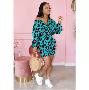 Women's 2PC Leopard Short Set